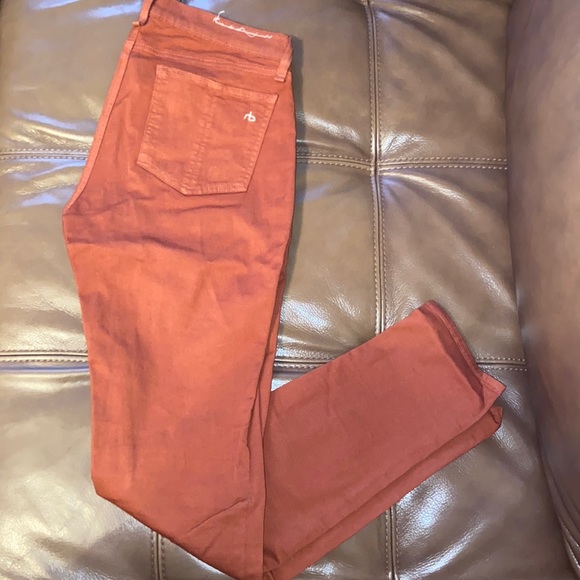 Rag Bone Mustard Skinny Jeans Size 28 